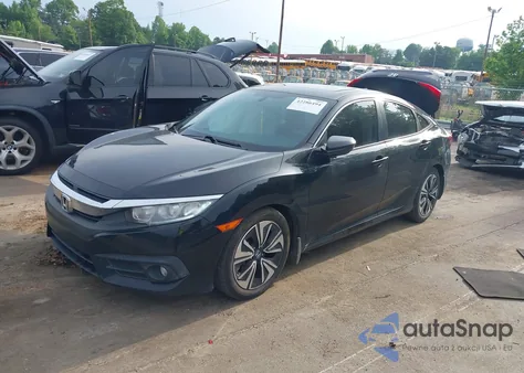 2017 Honda Civic Ex-T from USA, damaged, VIN 19XFC1F30HE014458